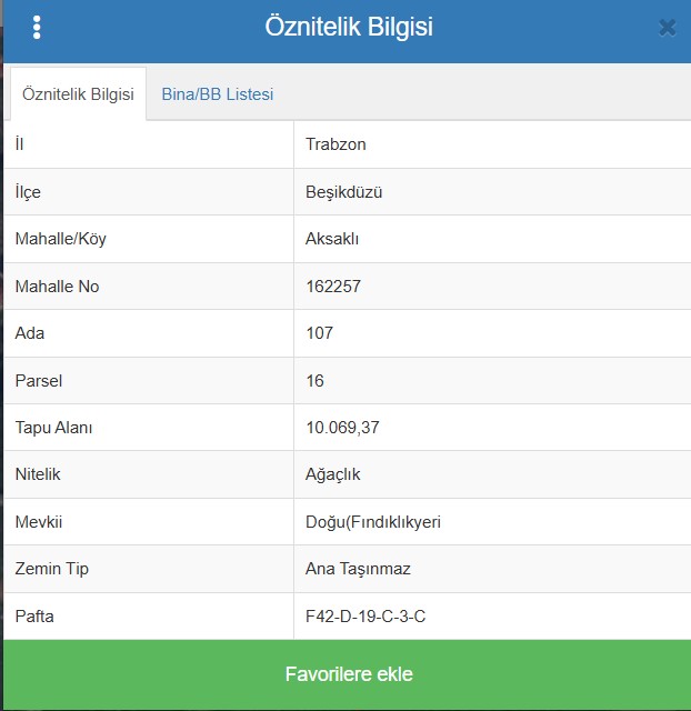 MABEL'DEN BEŞİKDÜZÜ AKSAKLI'DA 10.000 M2 SATILIK ARAZİ